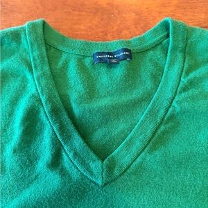 Universal Standard Emerald V-Neck Top